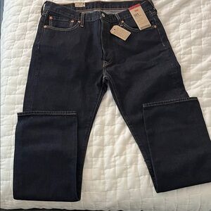 Levi's Men's Indigo Straight Jeans - 501 Classic